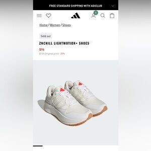 Adidas ZNCHILL LIGHTMOTION+ SHOES